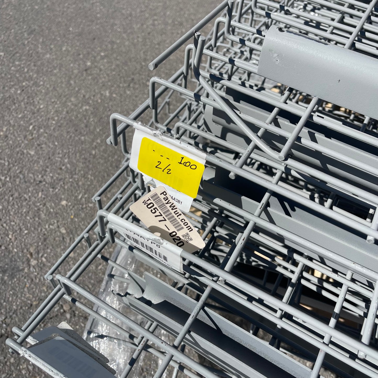 Z@ (12 PACK) NASHVILLE WIRE Pallet Rack Welded Wire Decking Light Grey D3652AA3B1 (New)