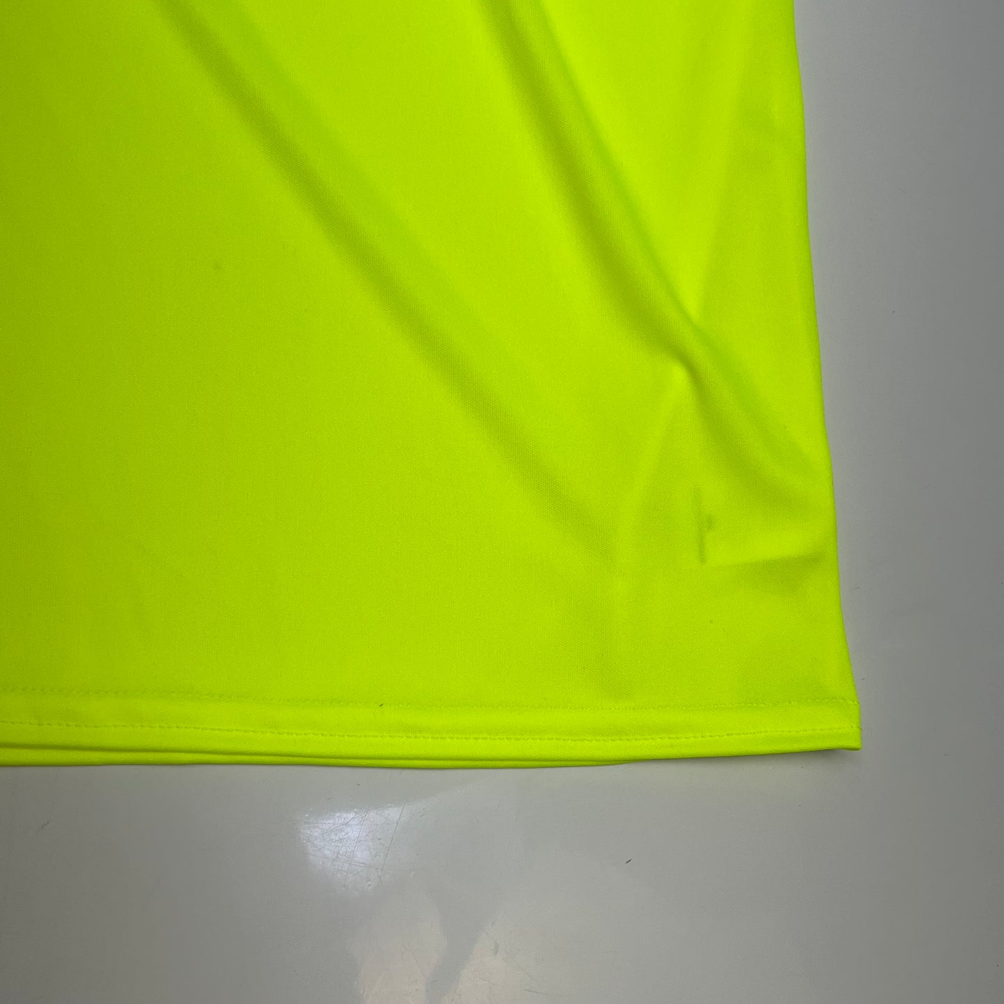 C2 SPORT (5 PACK) Moisture Wick Short Sleeve Work Shirts Men's Sz 3XL Safety Yellow
