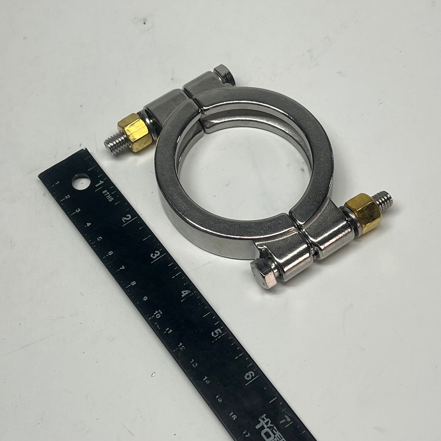 SANIBUBE Bolted High Pressure Sanitary Clamp 2.5" 304 Stainless Steel 13MHP250