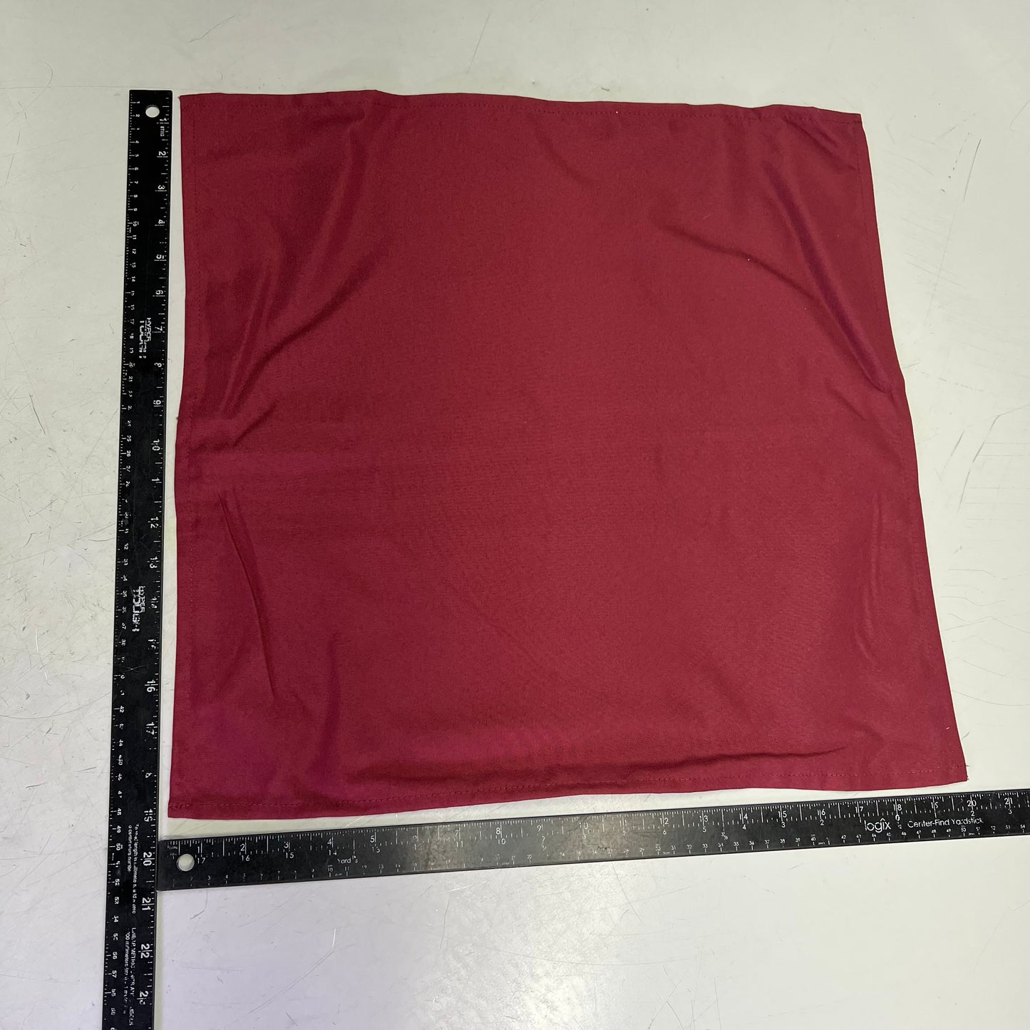 HELLENNA (50 PACK) Cloth Dinner Table Napkins 20"x20" Burgundy NG1468372