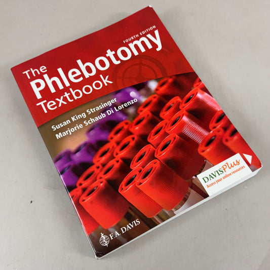 THE PHLEBOTOMY TEXTBOOK Hardback By Susan King, Marjorie Schaud etc (New Other)