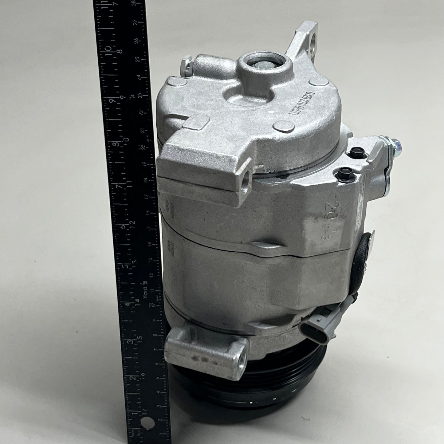 SIGMA RADIATOR JP A/C Compressor 9.5"x7.5"x6.5" Gray HFC134a