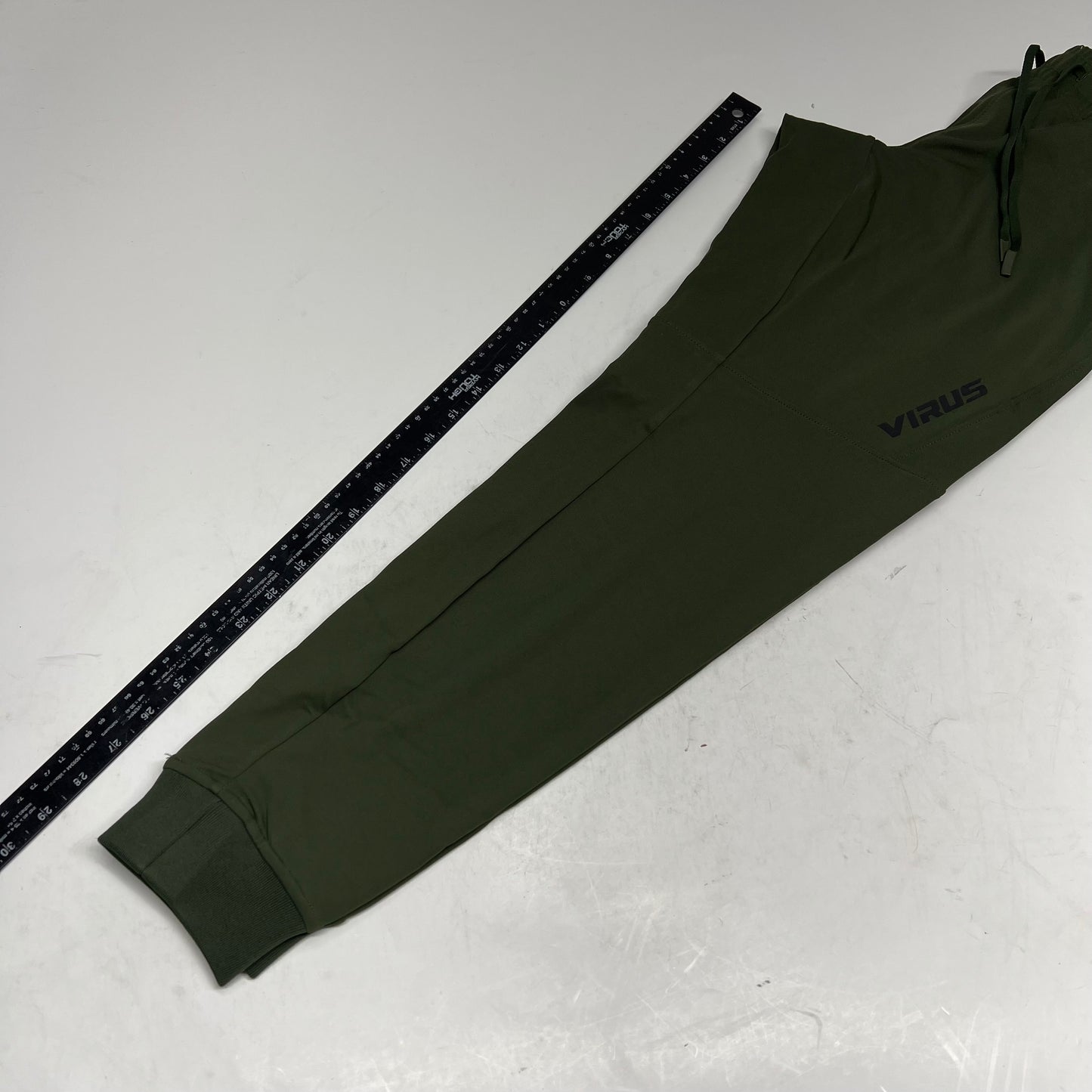 ICONX Drawstring Joggers Biofleece Construction Men's Sz M Evergreen/Black