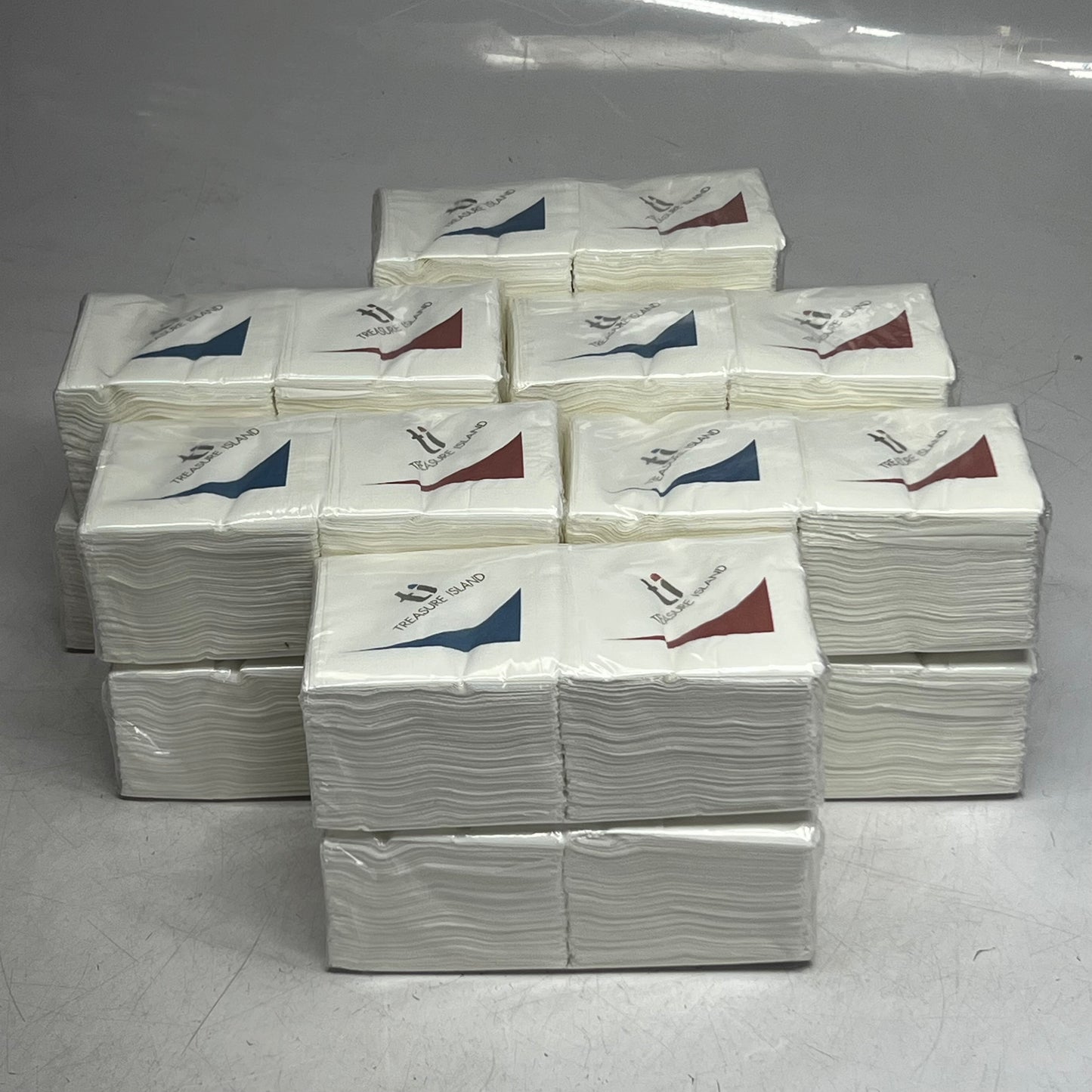 NATURE'S LINEN (3000 PACK) Premium Beverage Napkins Sz 10" x 10", White CP300