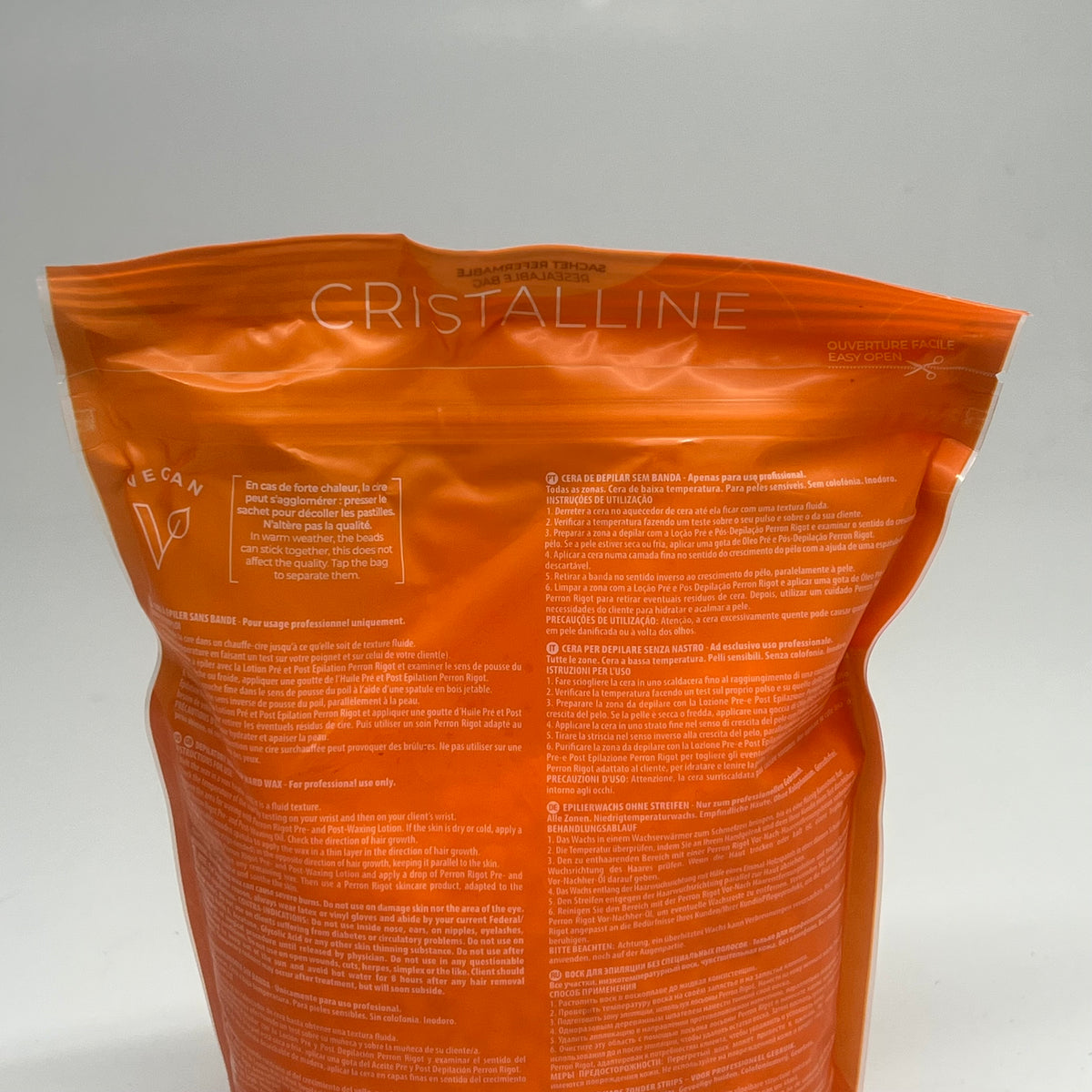 PERRON RIGOT Cirepil Cristalline Hard Wax Beads Non-scented  800g Orange C2611T