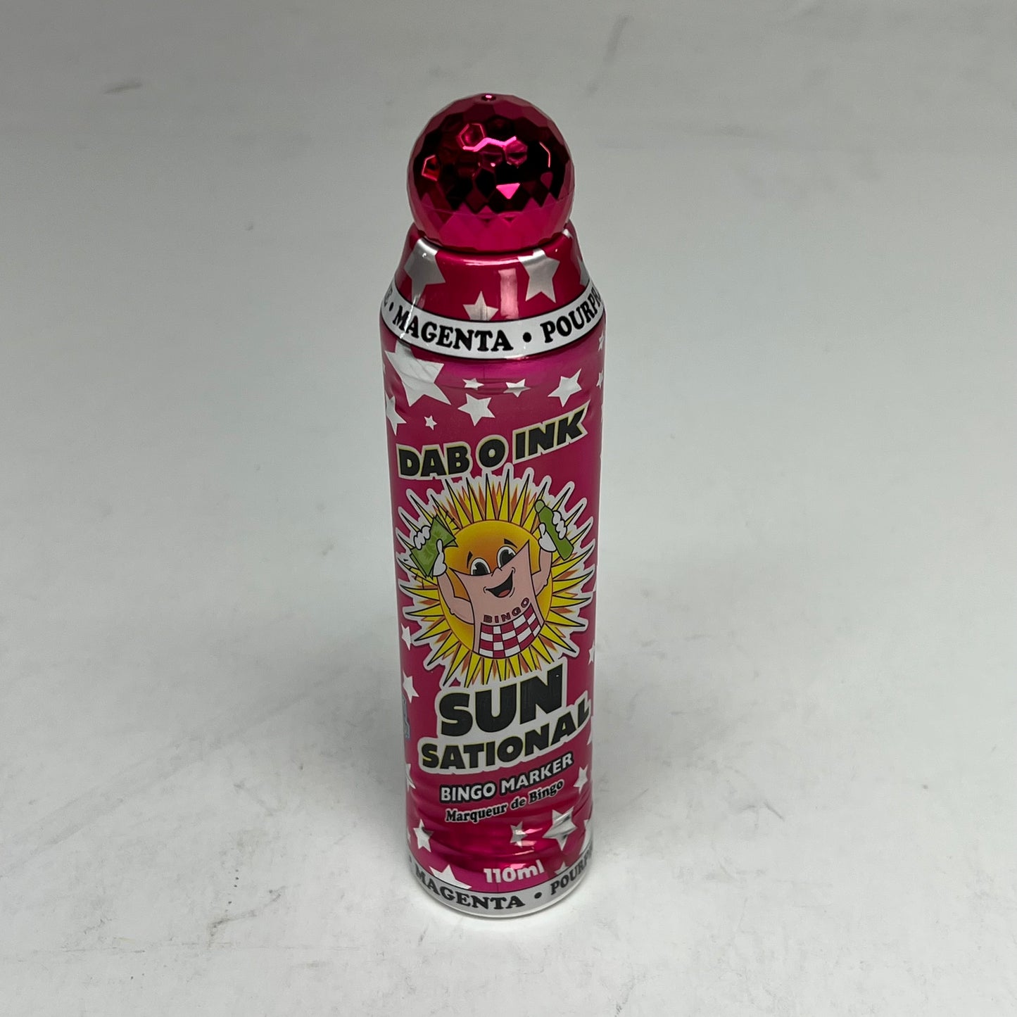 DAB O INK (12 PACK) Sun Sational Bingo Marker Bright Ink 110ml/4oz Magenta D26
