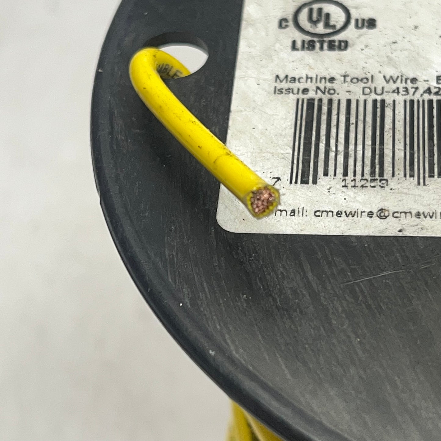 CME Wire & Cable Coated Copper Thhn 10 Str 10 AWG 500' Yellow E315239
