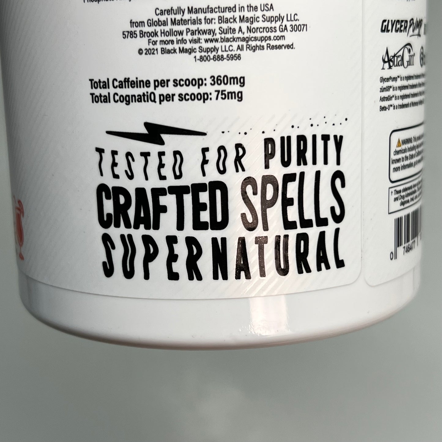 BLACK MAGIC BZRK Psychoactive Waves Preworkout Mango Sunrise Flavor 25 Servings