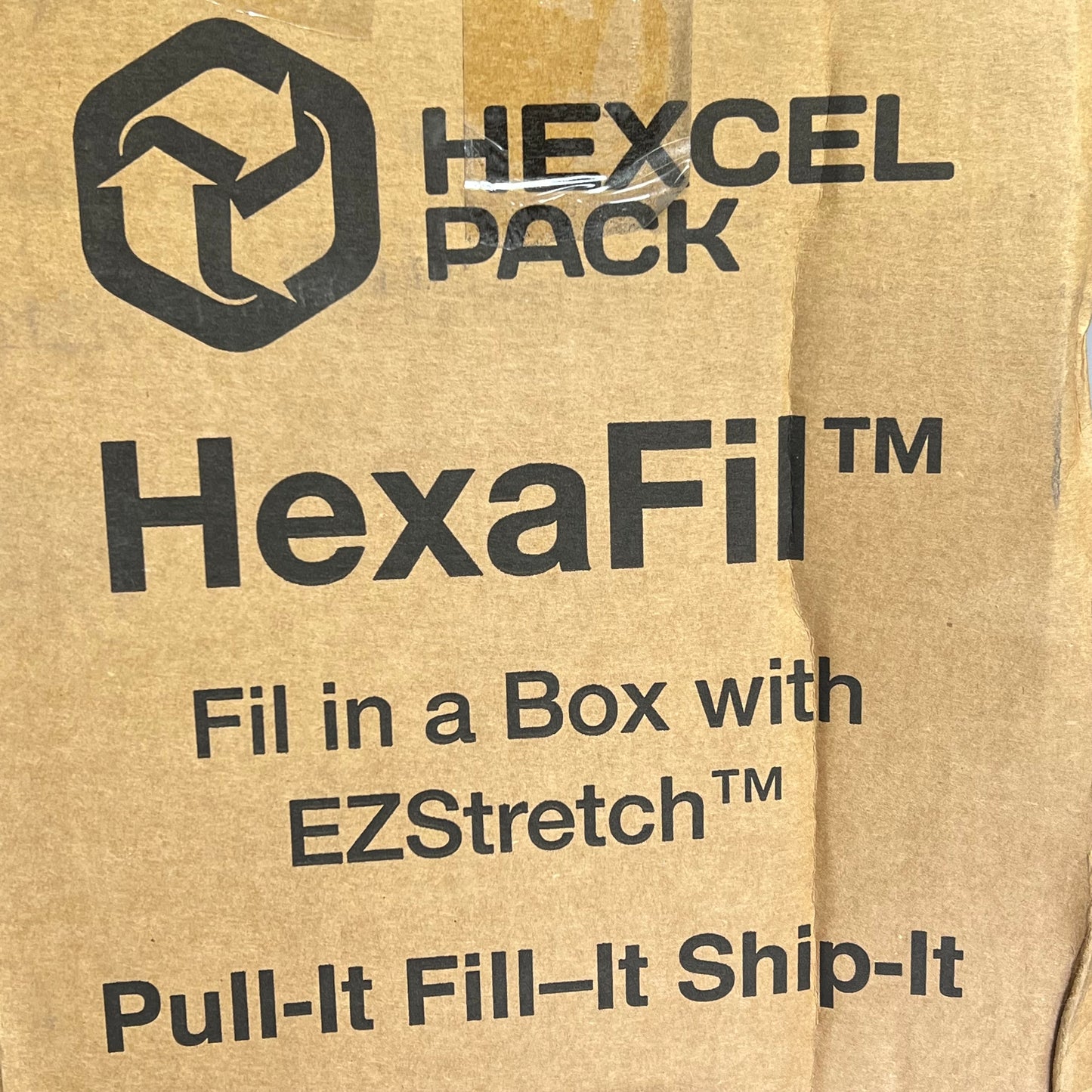 Hexafil Paper Fill Expanding Void Fill Paper Dispenser Box 15" X 1800' Brown