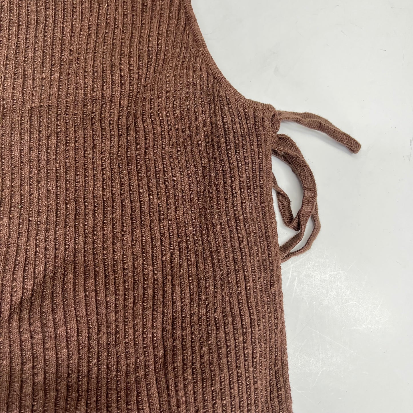 FREE PEOPLE Free Est Lizzie Sweater Top Scoop Neck Womens Sz XL Carafe OB2182105