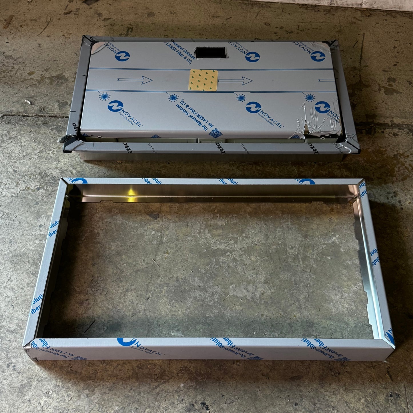 BRADLEY Diaper Changing Station 38"L x 22"H Gray 962-110000