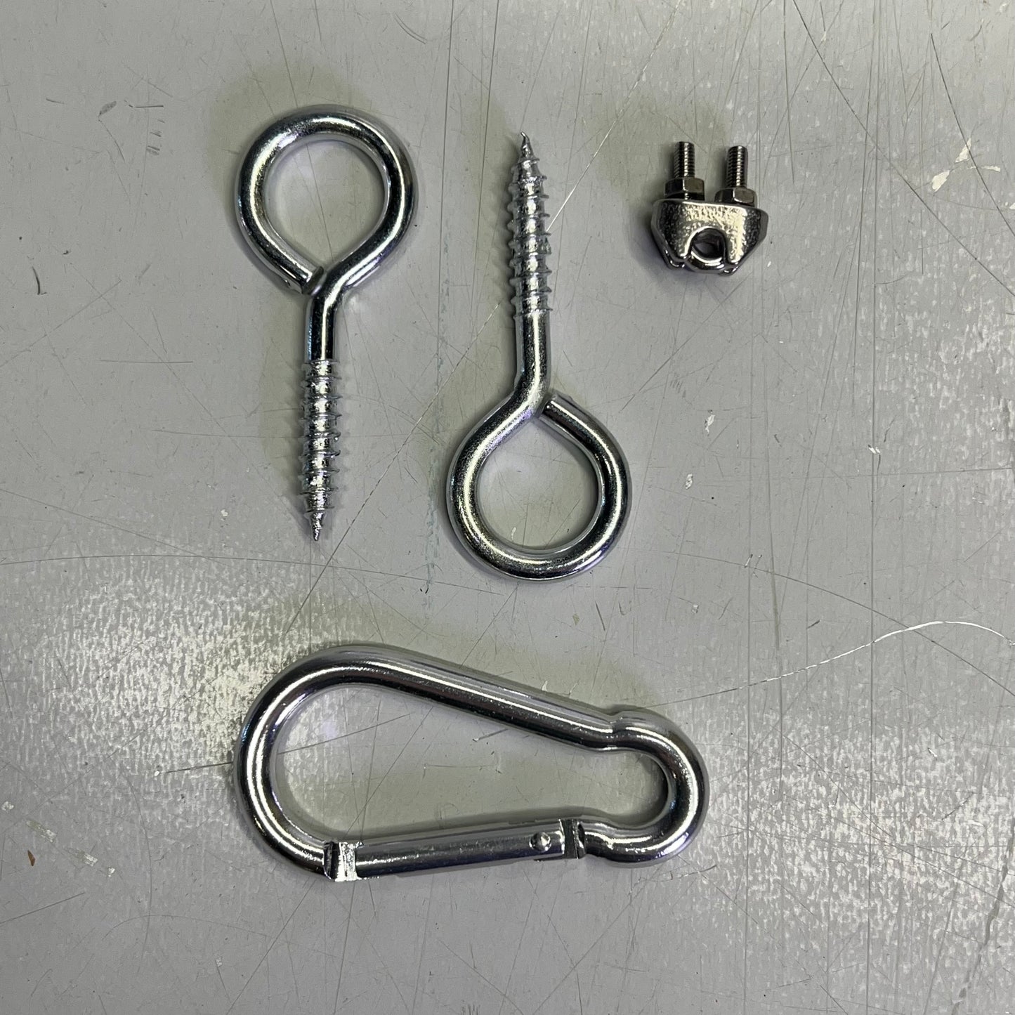 SIMPLE SOLUTIONS Outdoor Cable Wire Patio Light Kit 50' Cable Range 815050