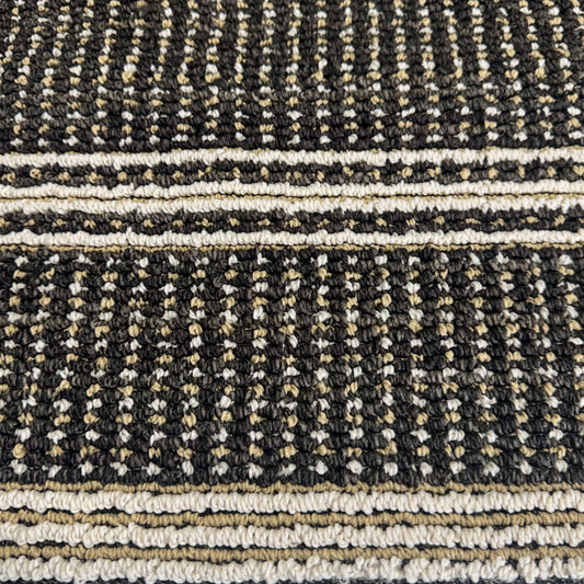 THRESHOLD Threshold Target Area Rug Mat-Jasper Black/Charcoal Sz 24" x 36"