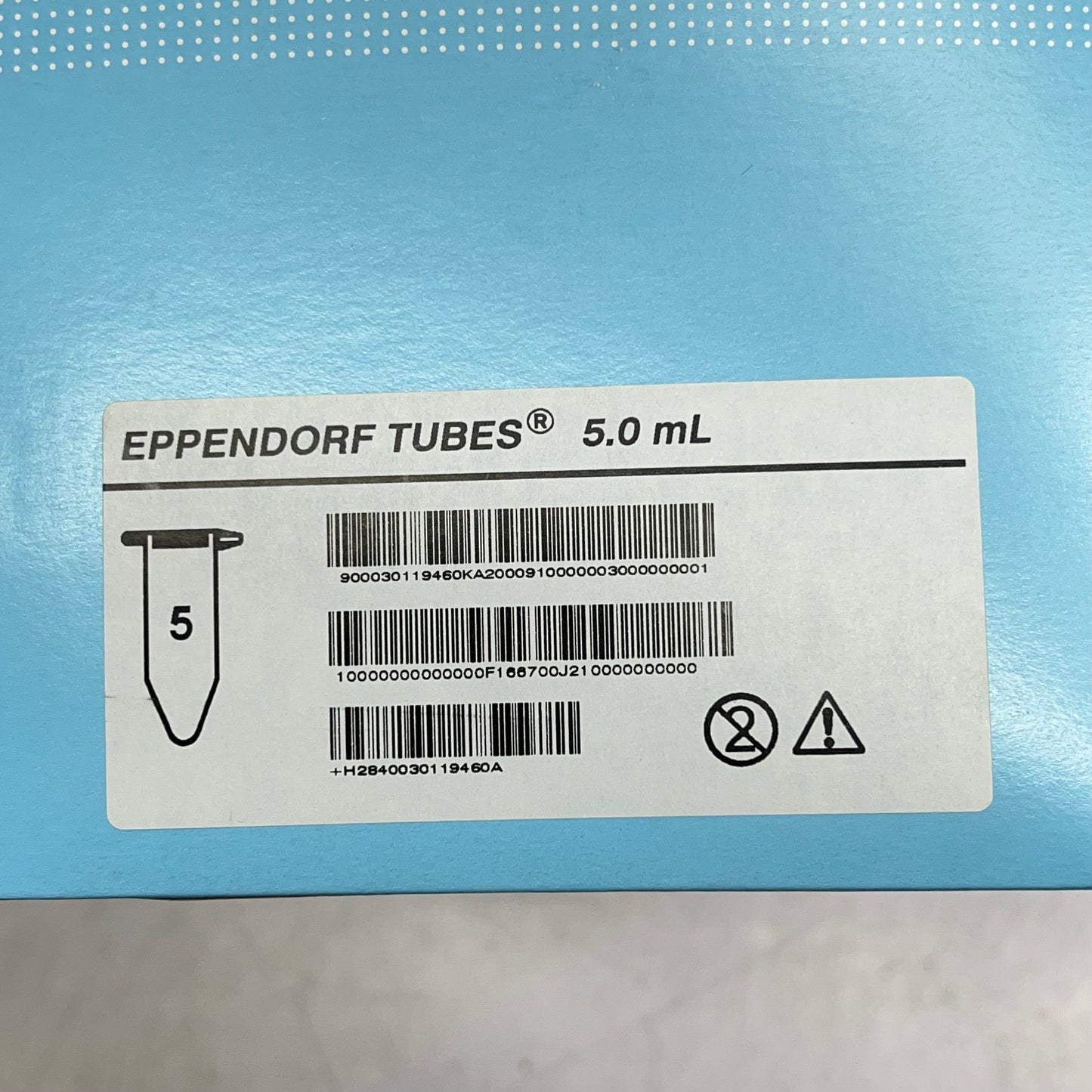 EPPENDORF TUBES  (200 PACK) Snap Cap Microtube Pcr Clean  5.0 mL Clear