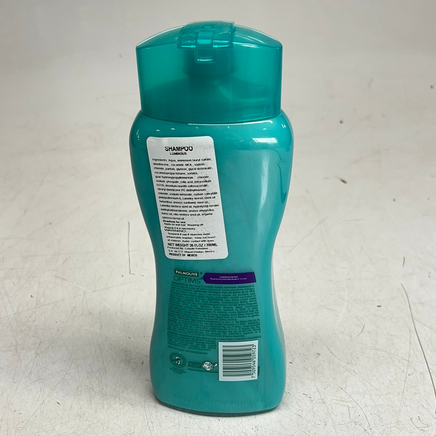 PALMOLIVE OPTIMS (2 PACK) Luminous Repair W/ Keratina 2 in 1 Shampoo  700 mL