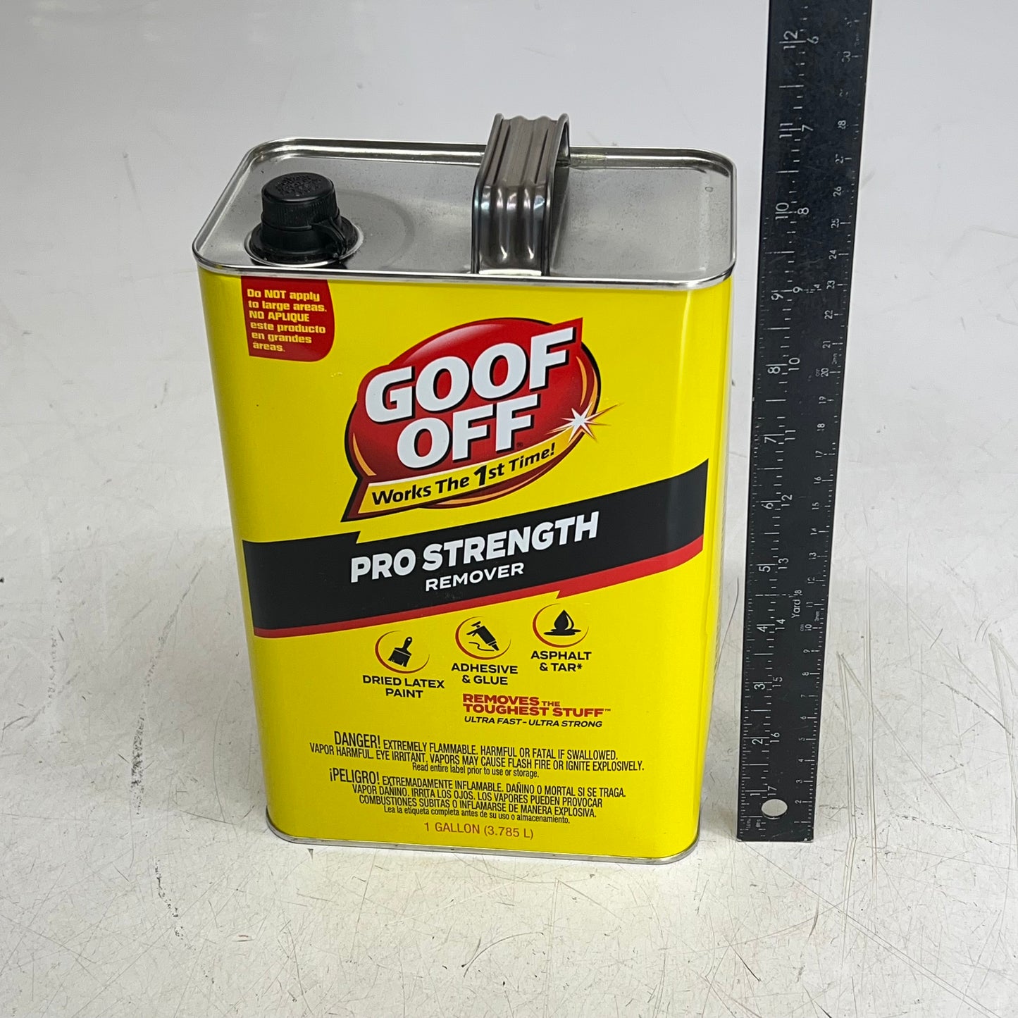 ZA@ GOO OFF (2 PACK) Kleen-strip Goo Off Professional Strength Remover 1 Gal FG657
