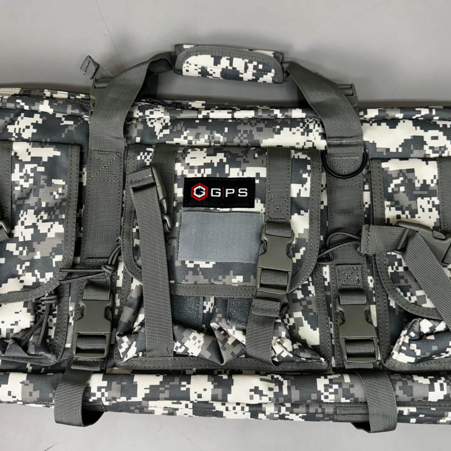 GPS Riffle Case Main Padded Double Rifle Slots W/ Hook Loop Lockdown 42" Camo