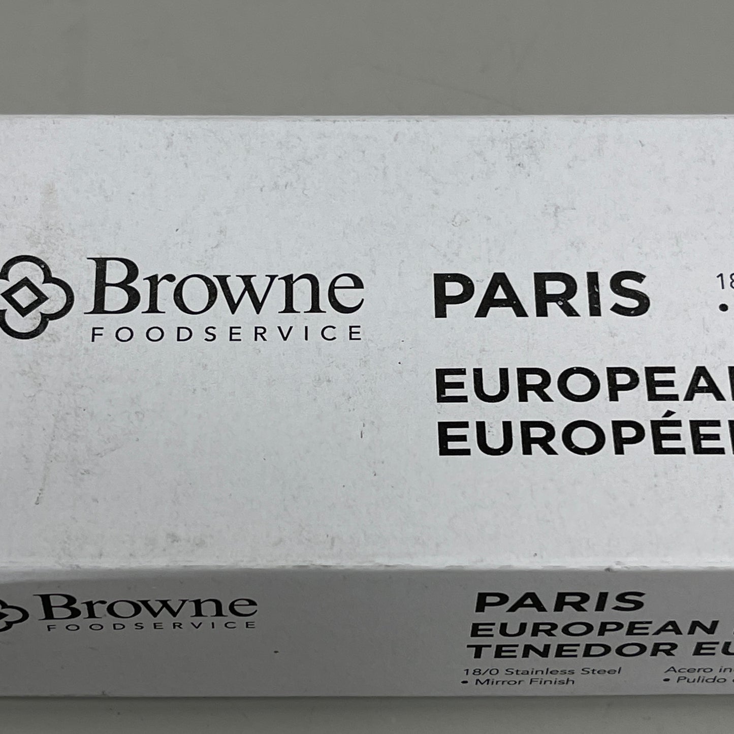 BROWNE 12-PACK! Paris European Dinner Forks 18/0 SS 8" / 20.3cm 501905 (New)