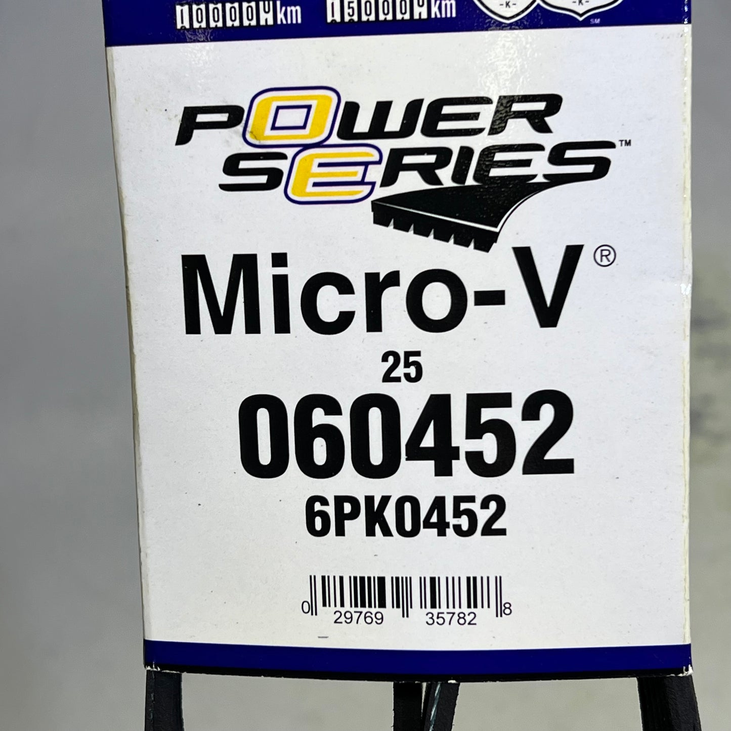 NAPA Automotive V-Ribbed Belt For Ford & Toyota K06 13/16" x 46" Black 25060452