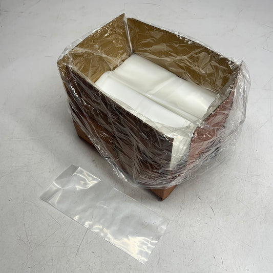 ZA@ (1000 PACK) Heat Sealable Small Poly Bags  10"x4" Clear PB1070