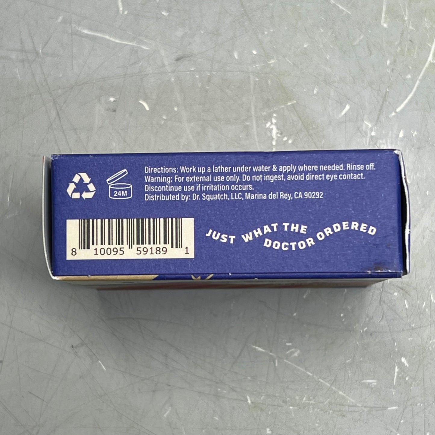 DR SQUATCH (3 PACK) Freedom Fresh Men's Natural Bar Soap Zero Grit 5oz