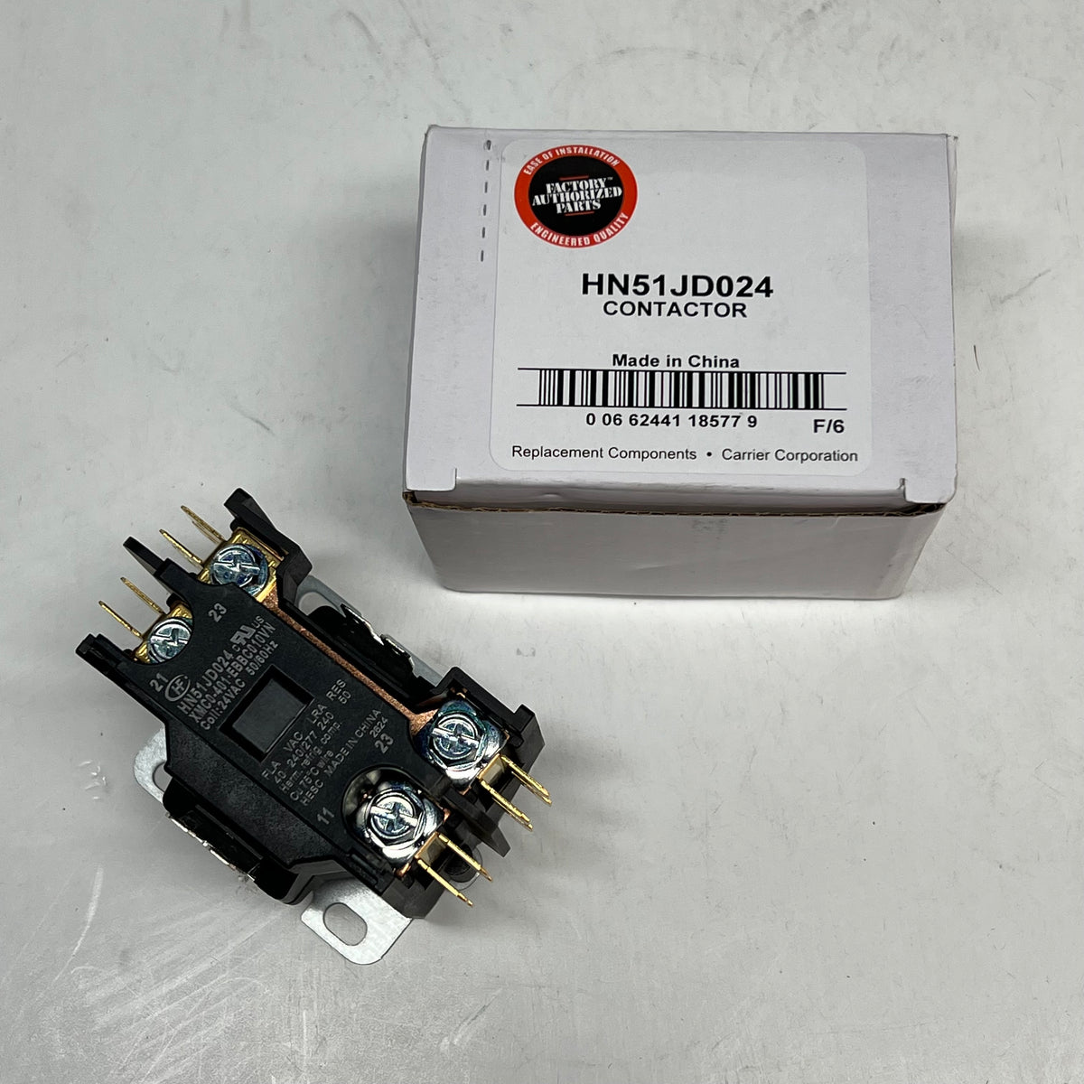 CARRIER Oem 1 Pole Connector for Hvac Equipment 24V, 40 Amp HN51JD024