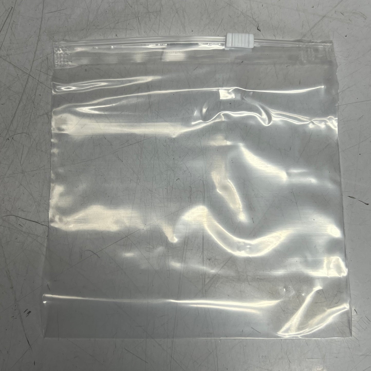 ZA@ INDUSTRIAL (250 PACK) Slider Top Bags 6" x 6" Clear 2000366 A
