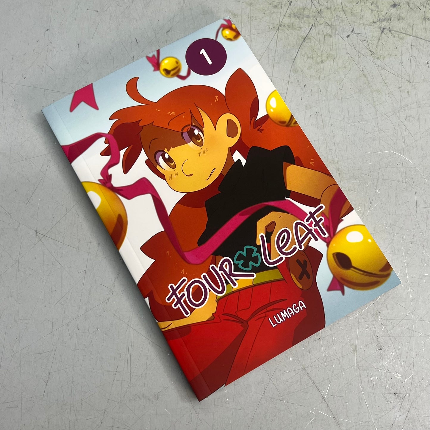 LUMAGA FOUR X LEAF Part 1 Comic Paperback W/ Stickers (2024 PRINTED) Fantasy