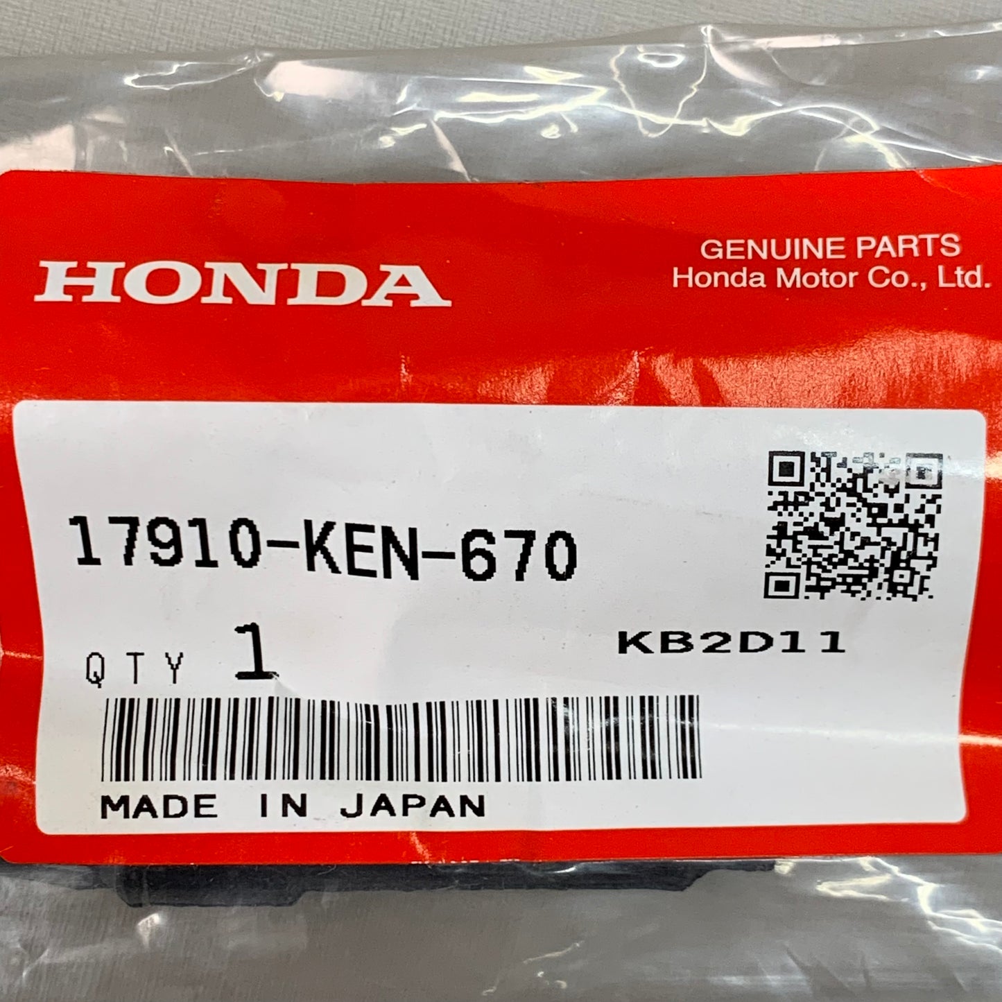 HONDA Throttle CMX250C 17910-KEN-670 OEM