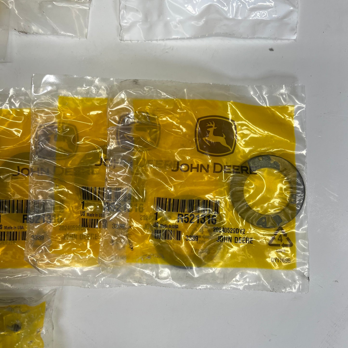 ZA@ JOHN DEERE Genuine Oem Lot of Assorted Hardware, Bolts & Rings