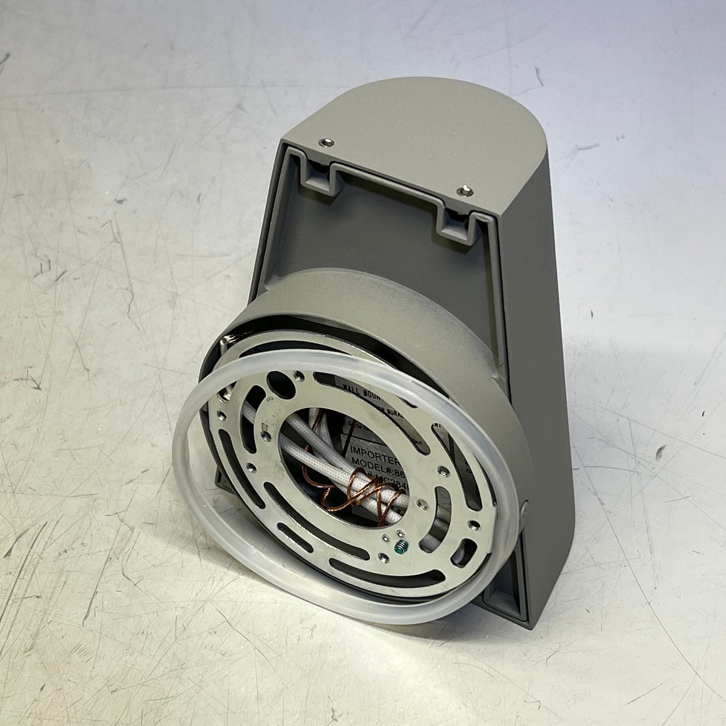 MAXIM LIGHTING LED Mini Outdoor Wall Lantern 6W 5"w x 6.25" H  Grey 86199SV