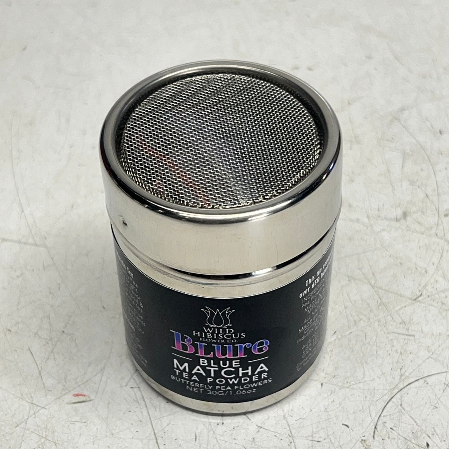 WILD HIBISCUS FLOWER Butterfly Pea Flower Blue Matcha Tea Powder 1.06oz BB 08/|27