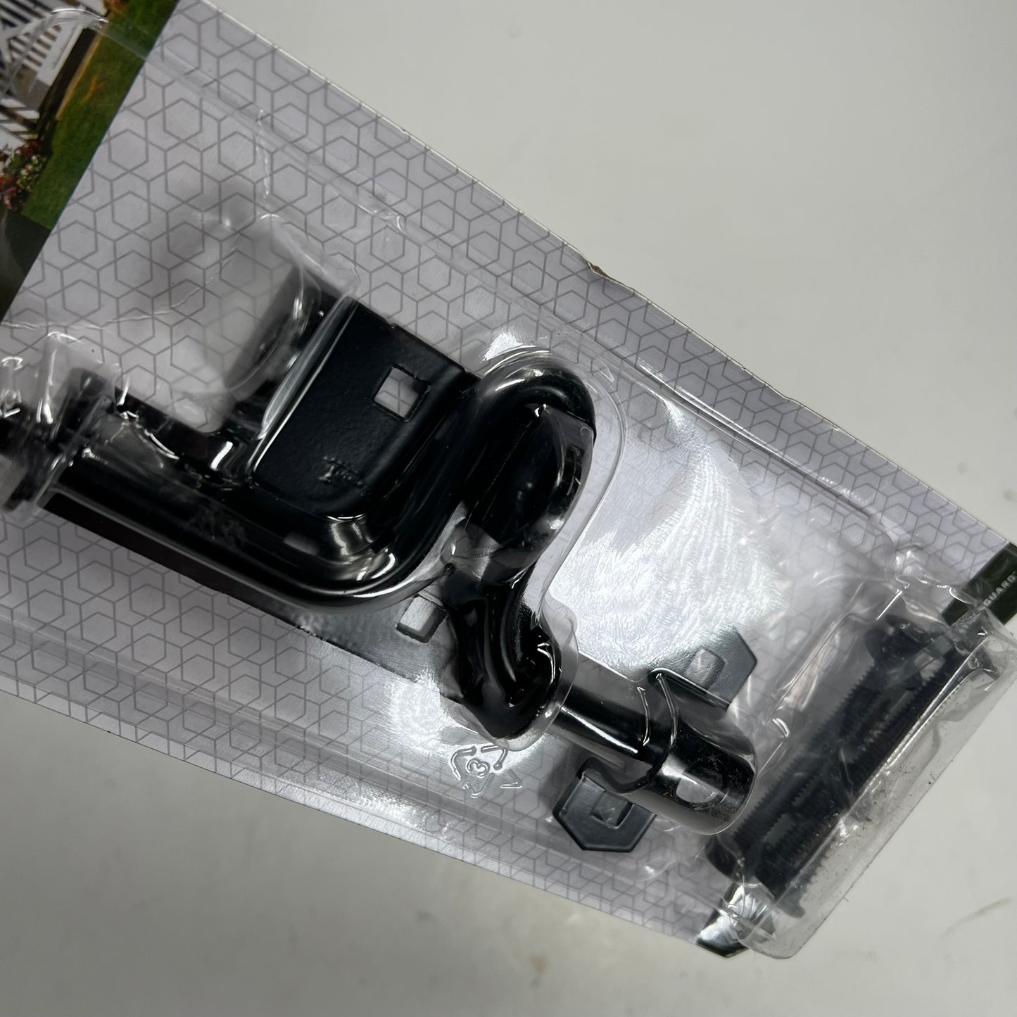 NATIONAL HARDWARE (2 PACK) Sliding Bolt Door & Gate Latch Black N165-506