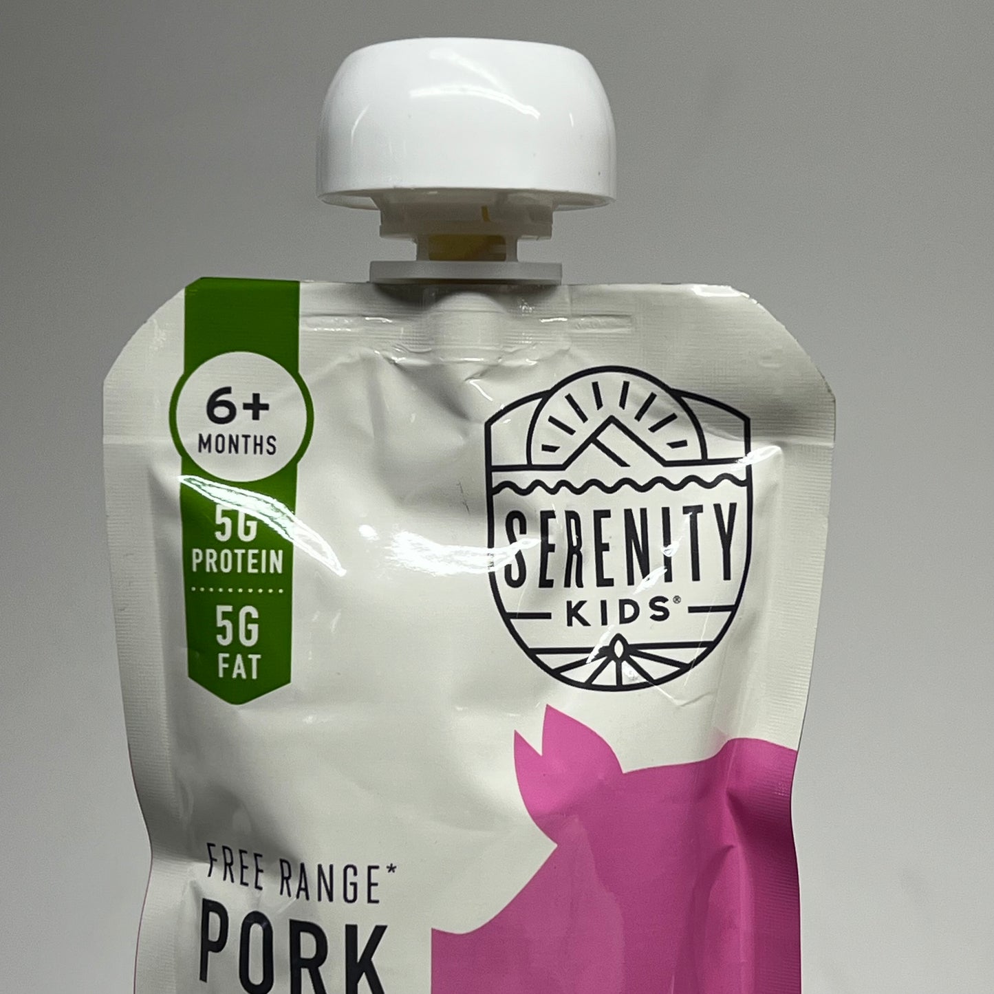 SERENITY (6 PACK) Free Range Pork + Apple, Carrots & Sage Pouches 3.5oz BB 09/27