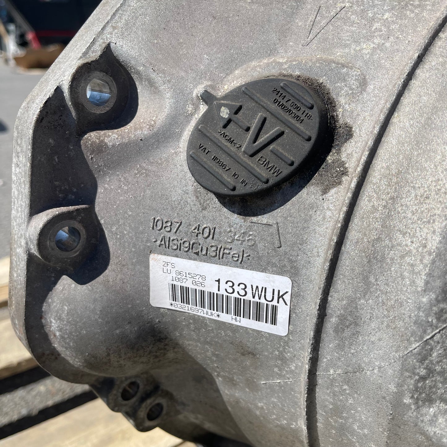 ZA@ Pallet of MIXED Automatic Transmission (for Bmw?) (AS-IS)
