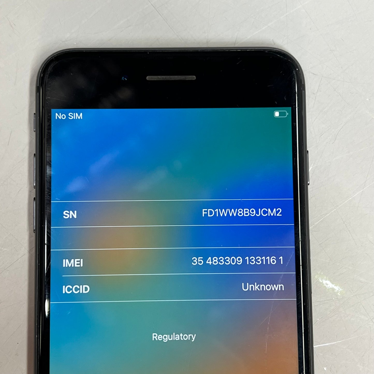 APPLE IPhone 8 Plus 64GB 5.5" Display Space Gray A1897 (Pre-Owned)