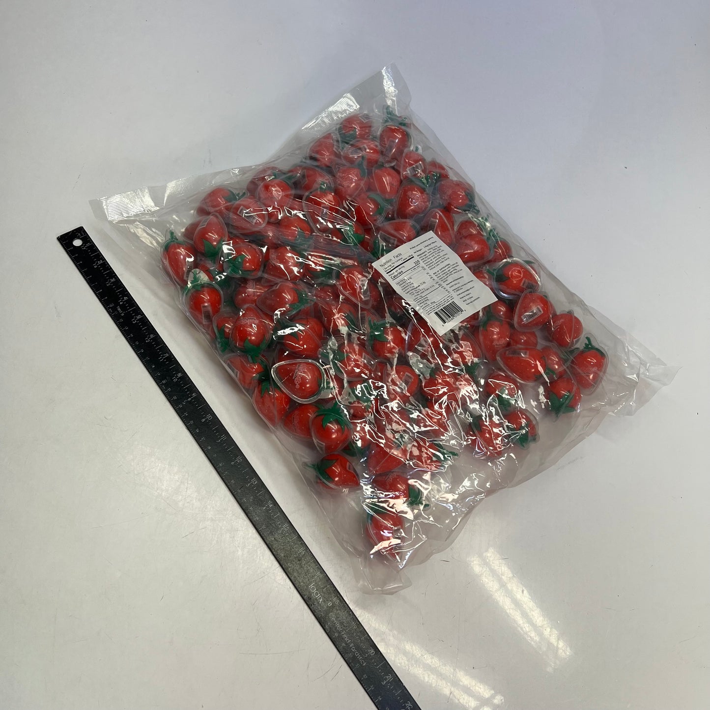 DEER DADA (5 LBS BAG) Individual Strawberry Filled Gummy Candy BB 05/26