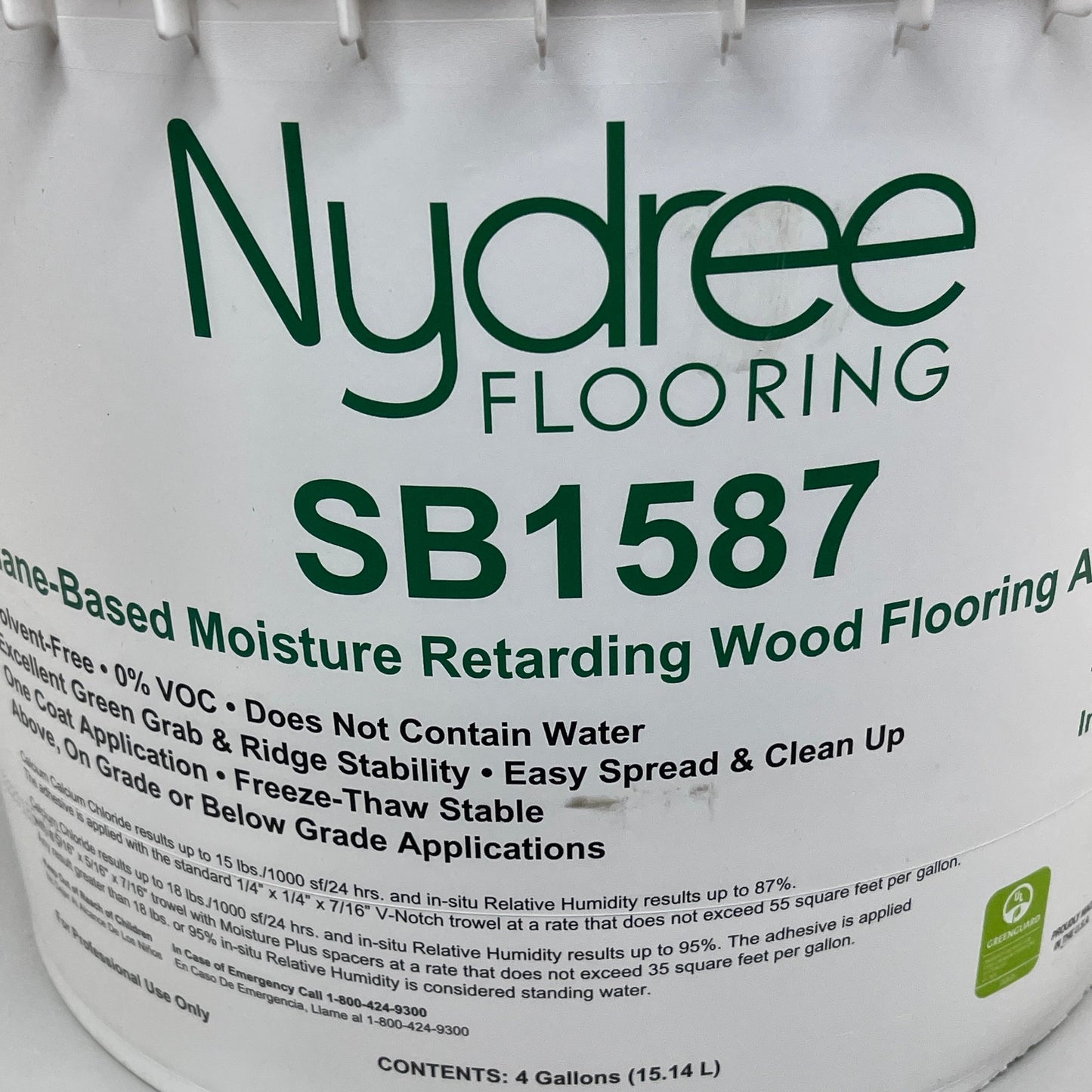 NYDREE Flooring Adhesive 4 Gallons SB1587