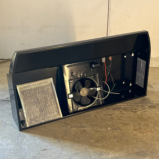 AIRKING Under Cabinet Convertible Range Hood 3.5" x 10" Black AV1366