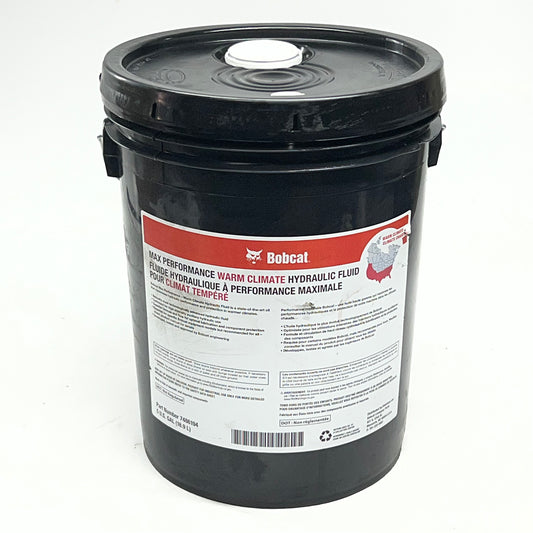 BOBCAT Max Performance Warm Climate Hydraulic Fluid 5 Gal. 7486194