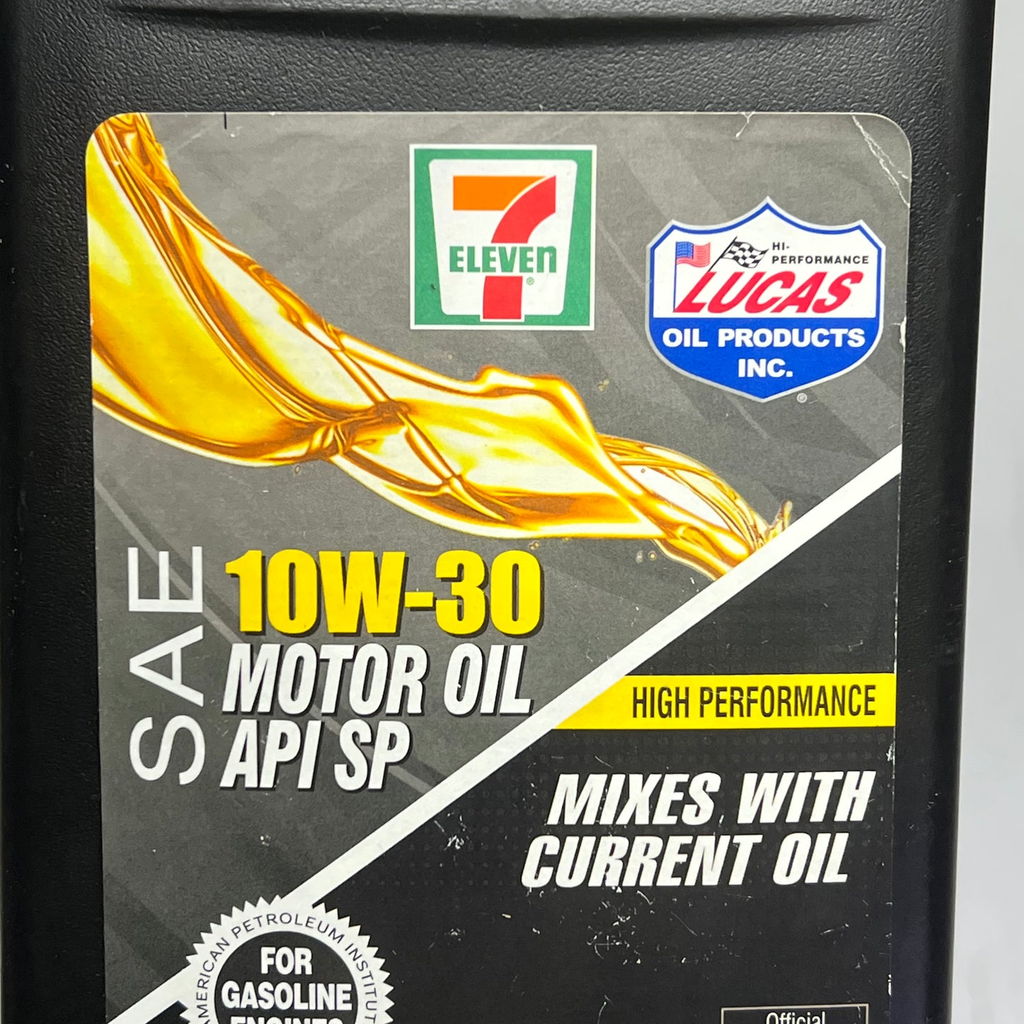 ZA@ LUCAS (6 PACK, 1 QUART EACH) SAE 10W-30 Motor Oil API SP