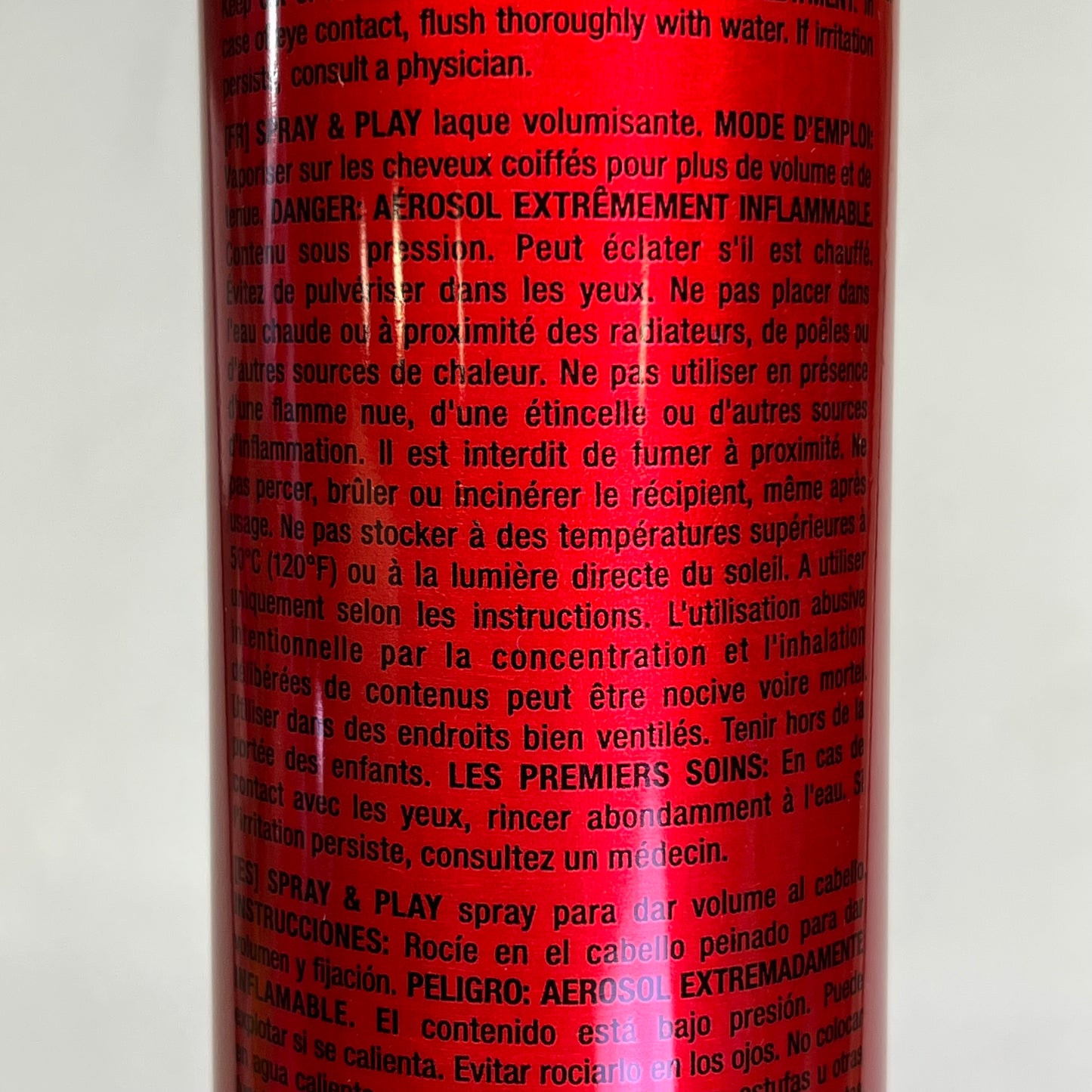 SEXY HAIR (3 PACK) Play & Spray Volumizing Hair Spray Medium Hold 10.0 oz