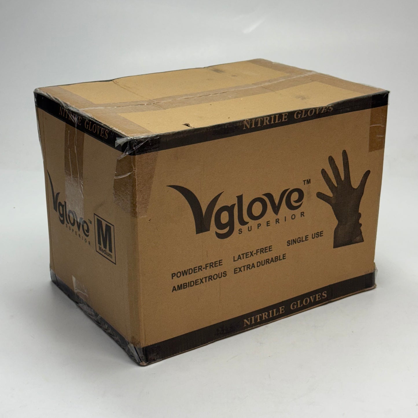 GLOVE (1000 Gloves) Blue Nitrile Disposable Gloves Size Medium – Powder-Free