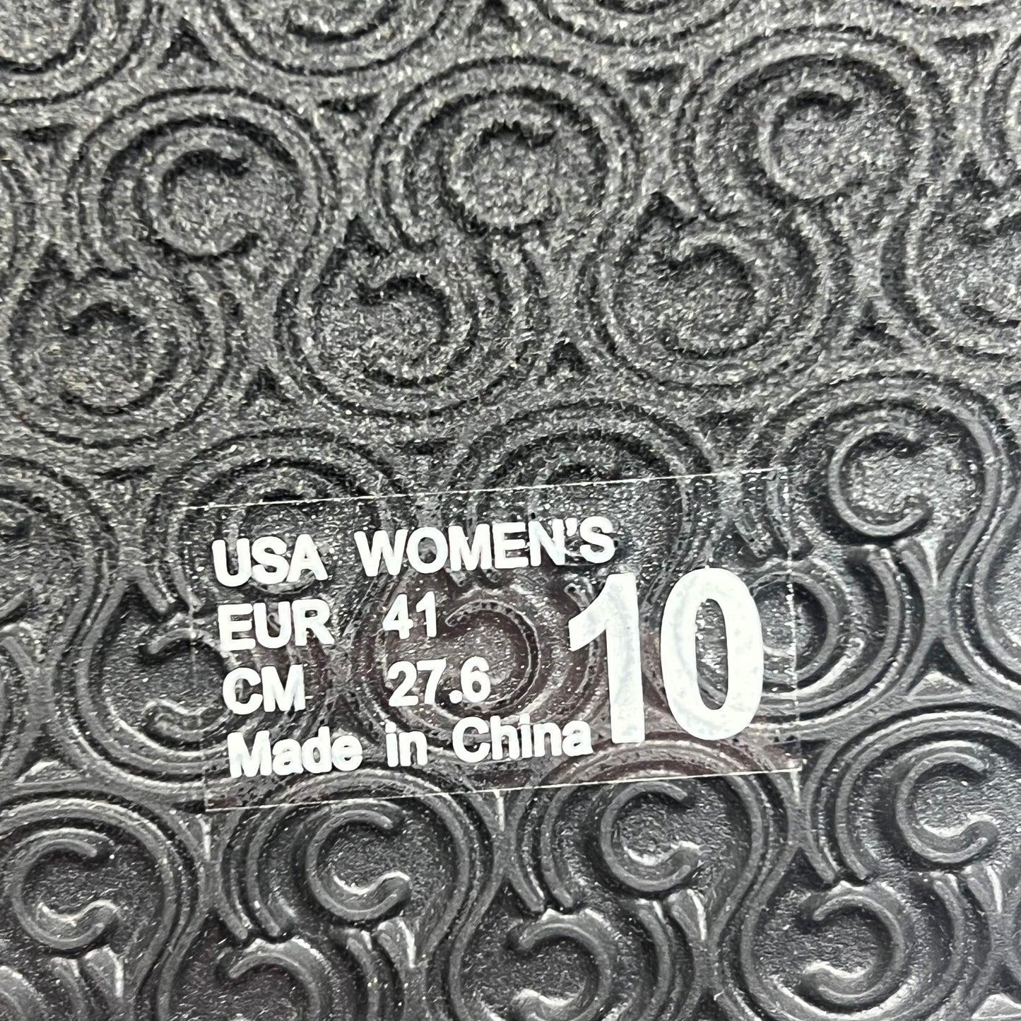 COBIAN Bermuda Bounce Sporty Style EVA Outsole Sandals Women's Sz 10, EU 41 Black BEB24-001-10