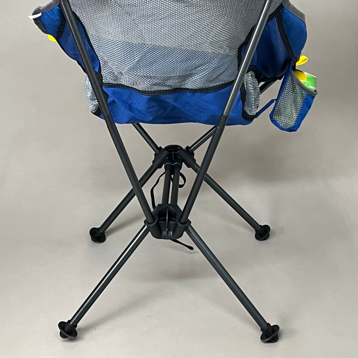 CASCADE Mountain Tech Outdoor High Back Lightweight Camp Chair Blue New/No Box