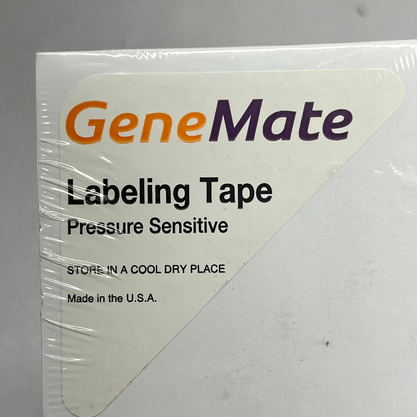 GENE MATE (24 PACK) Labeling Tape Extremely Durable  1/2"x500" Rainbow L-3000