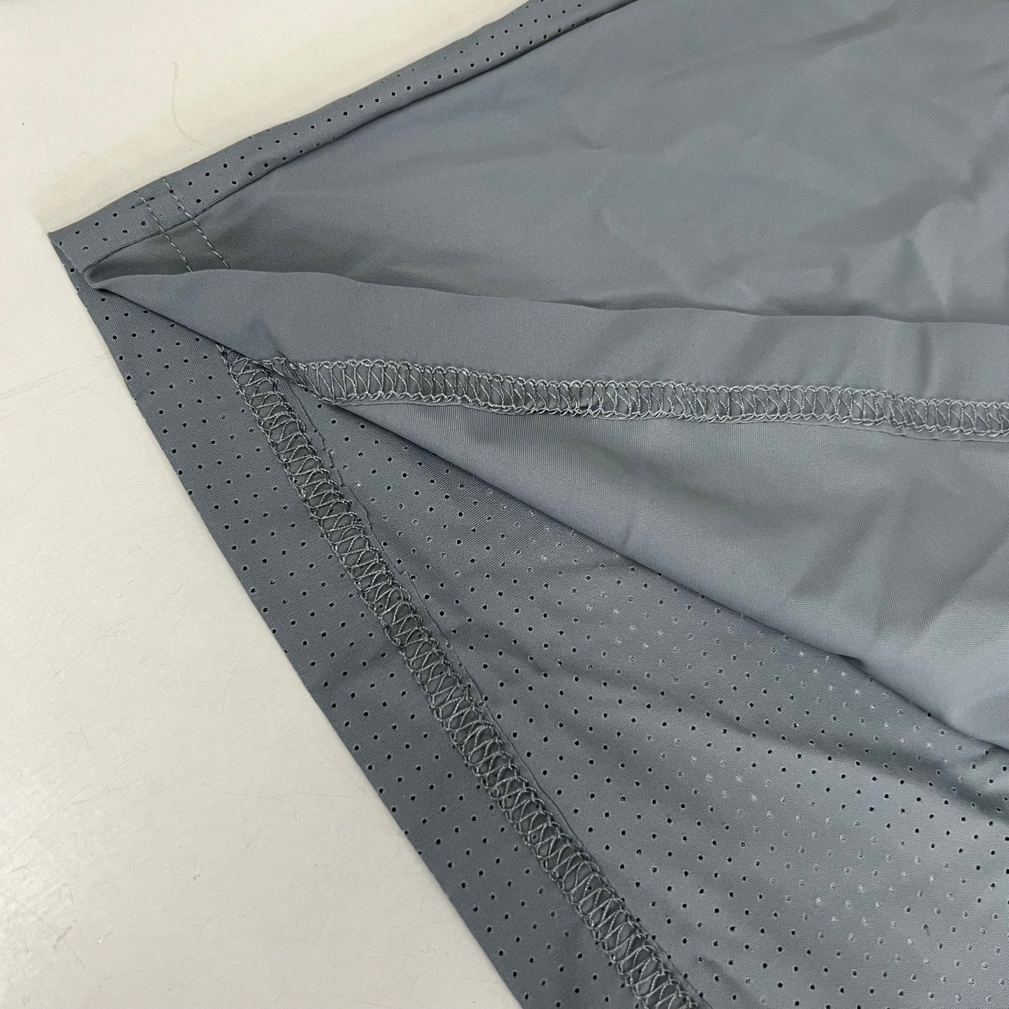 SAMSHIELD Samuel Long Sleeves Equestrian Polo Shirt Men's Sz L Grey