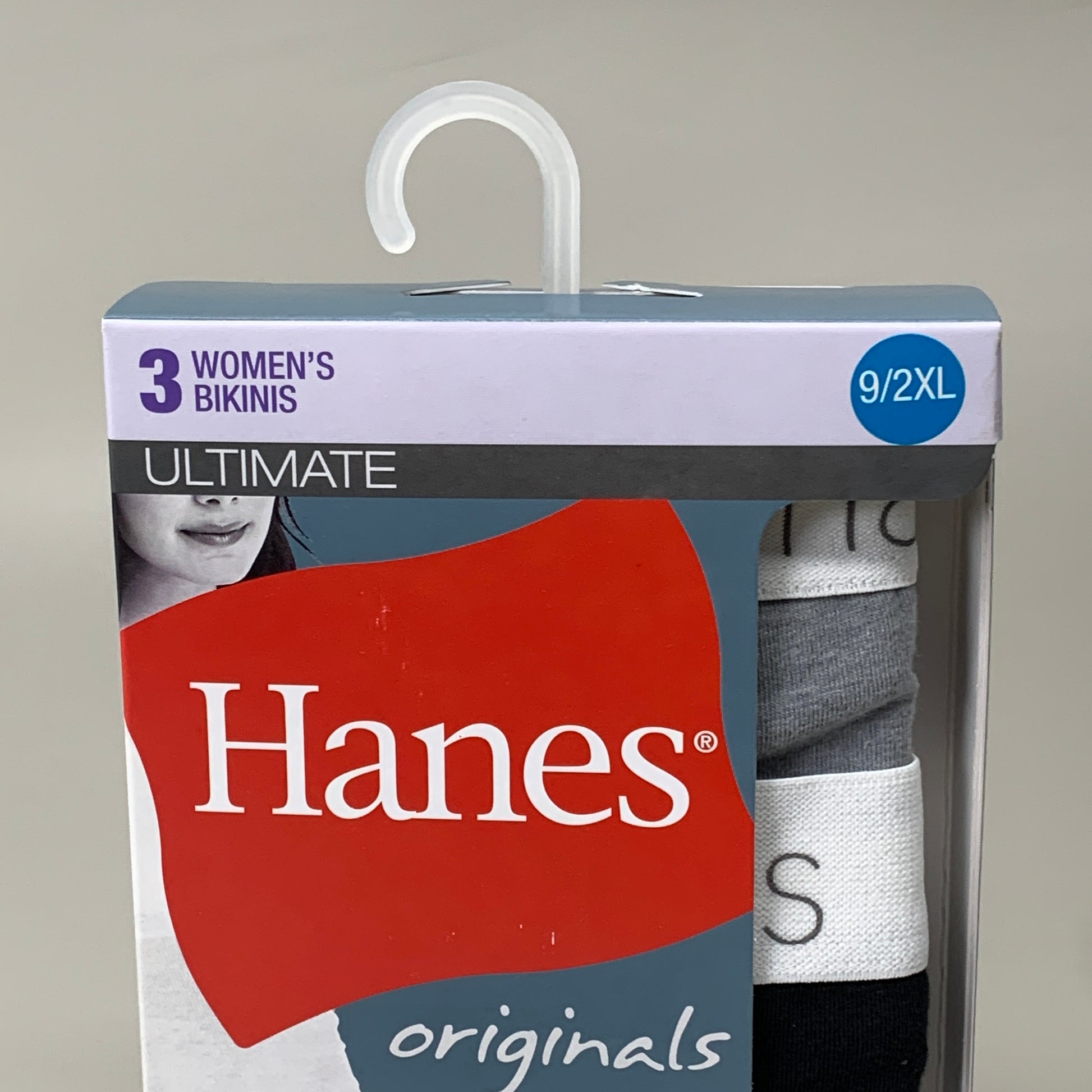 HANES 3 PACK!! Originals Women's Breathable Cotton Bikini Underwear Sz –  PayWut