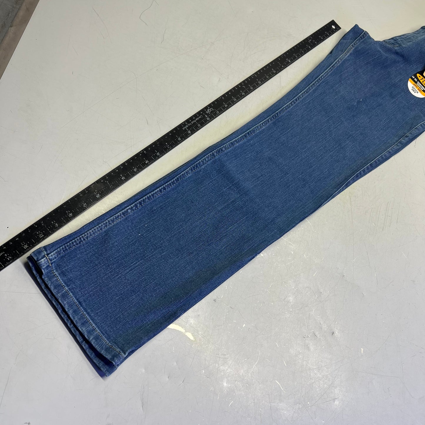 NOBLE OUTFITTERS Flex Denim 5-Pocket Work Pant Men's Sz 30x34 Stonewash 18458