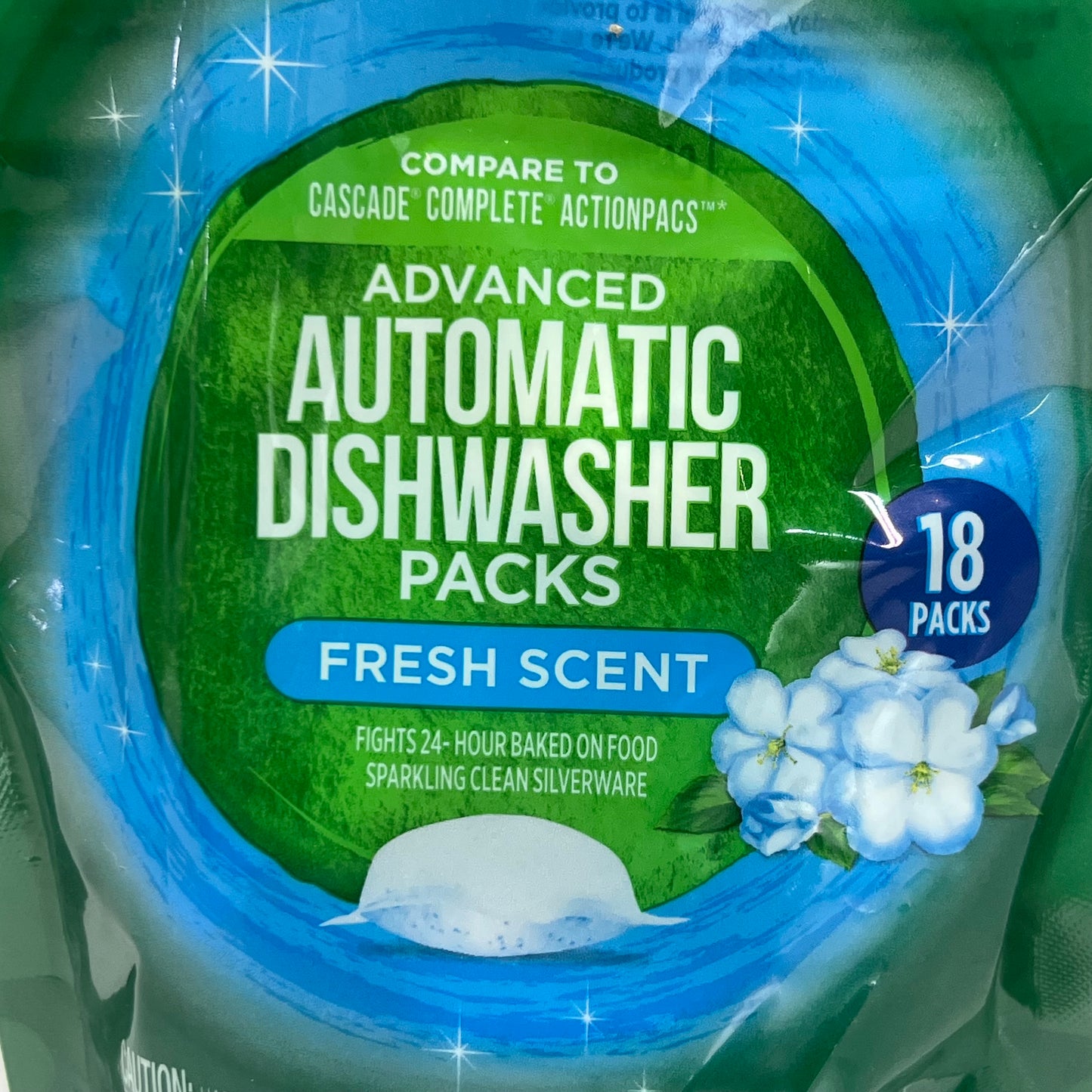 ESSENTIAL EVERYDAR (6 PACK of 18 Pcs) Automatic Dishwasher Packs 9.45 oz.